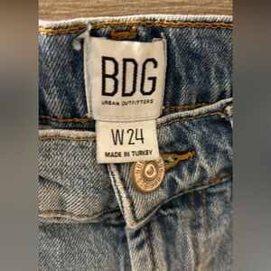 BDG size 24 Jean shorts cutoff